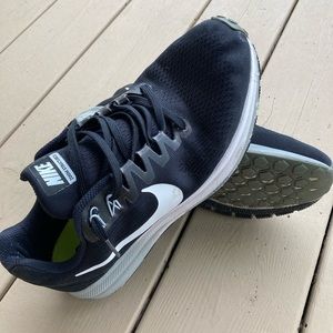 Nike running shoes with plenty of miles left.